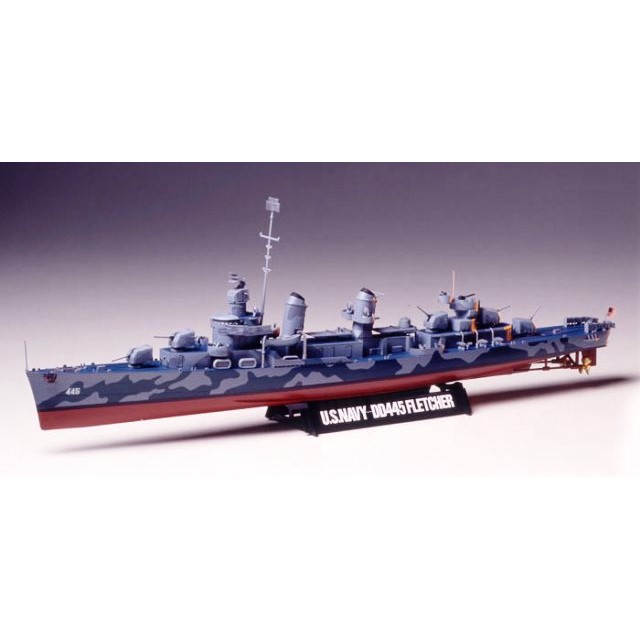 U.S.S. Navy Destroyer DD445 Fletcher
