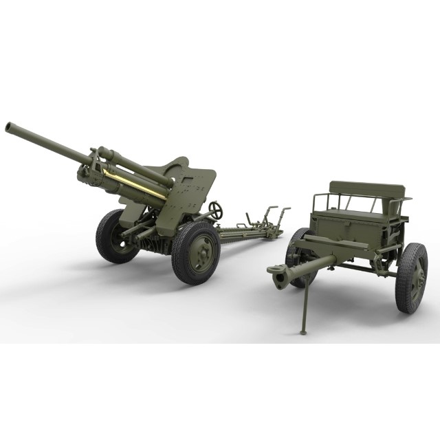USV-BR 76-mm Gun Mod.1941 With Limber & Crew