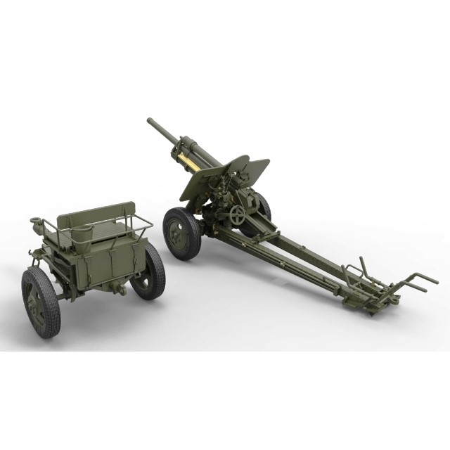 USV-BR 76-mm Gun Mod.1941 With Limber & Crew