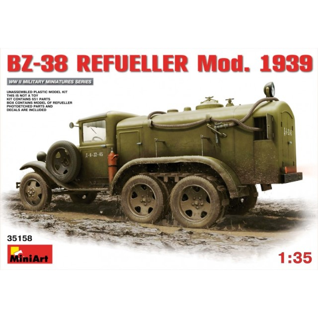 BZ-38 Soviet Refueller, Model 1939