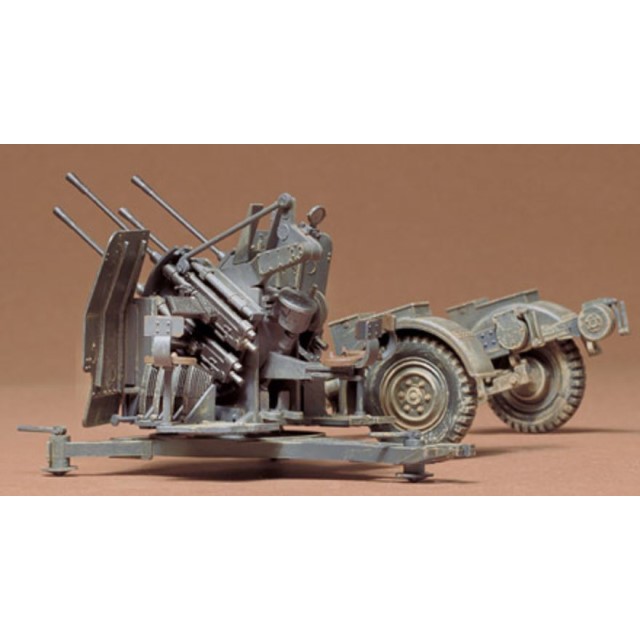 German 20mm Flakvierling 38 mit Sd.Ah. 52