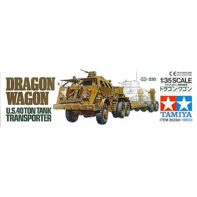 U.S. 40t Tank Transporter-Dragon-Wagon