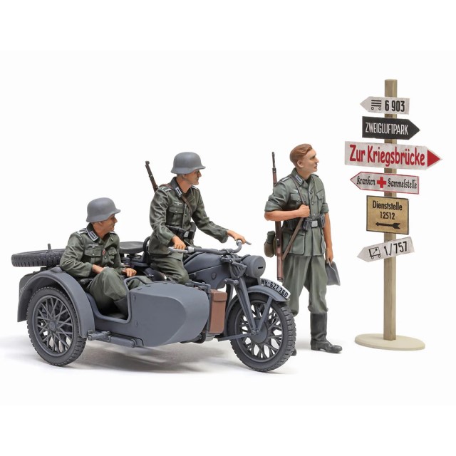 German KS600 Motorcycle & Sidecar