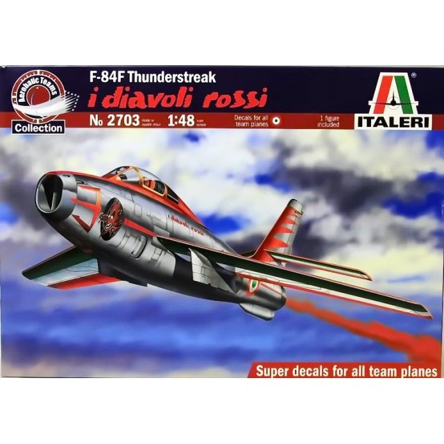 F-84F Thunderstreak "Diavoli Rossi"