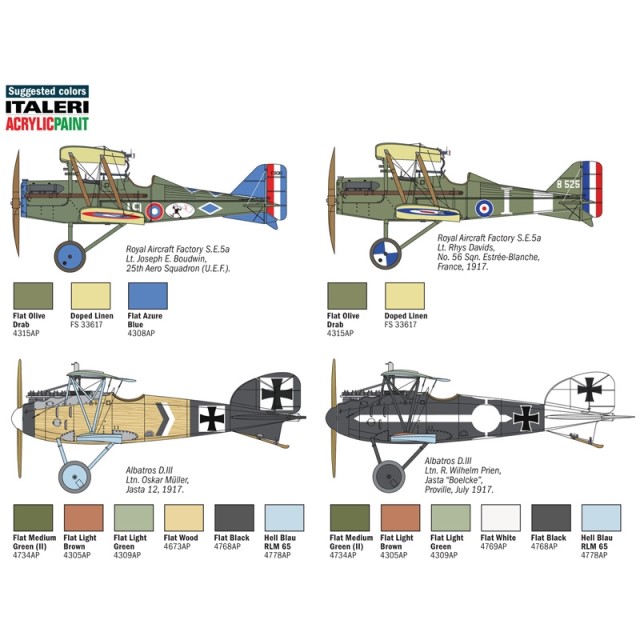 S.E.5a / Albatros D.III