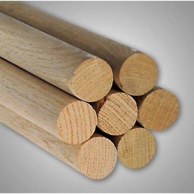 Pine - Dowels 6mm - Lengths 198mm