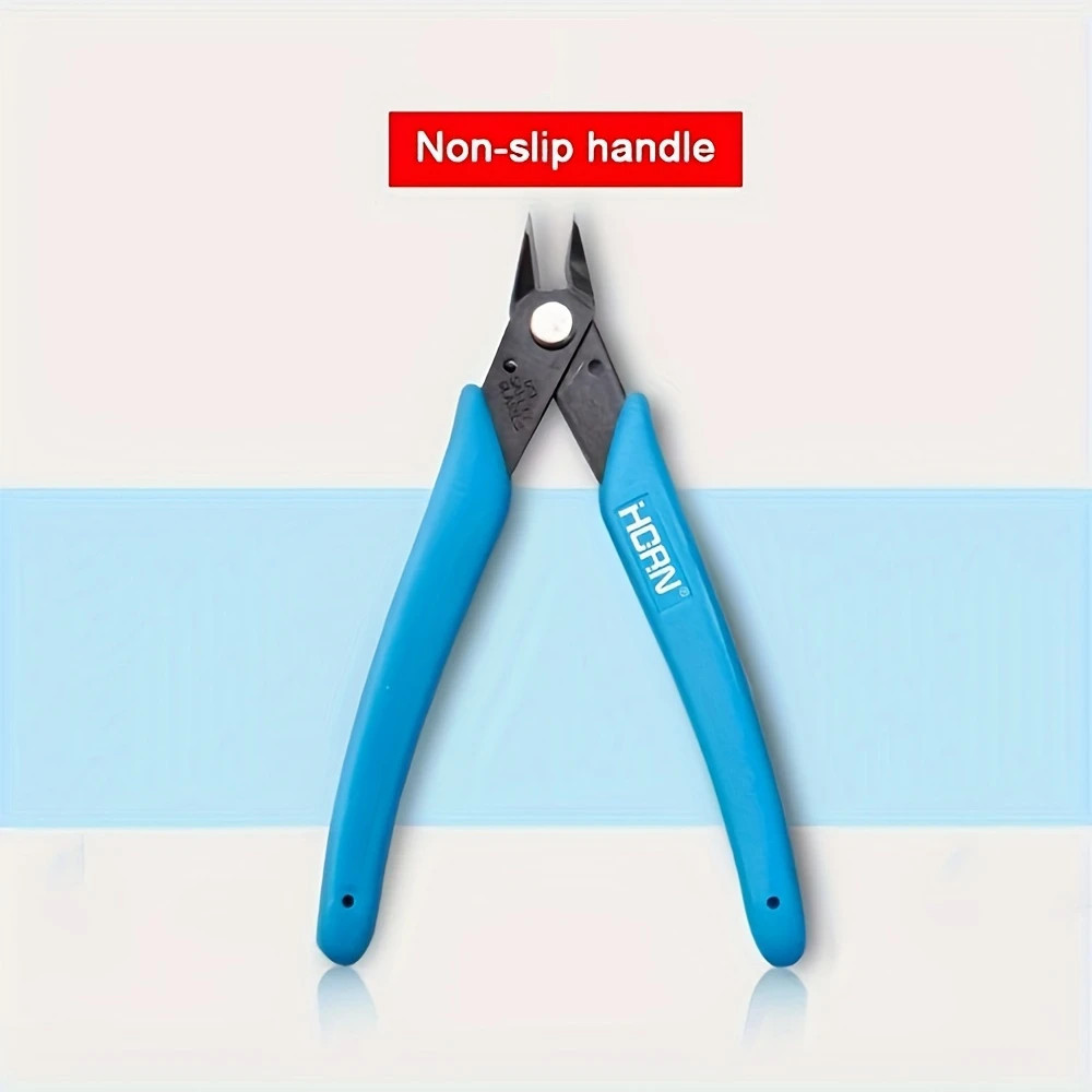 Precise Cutters - 5-Inch Flush Metal Side Cutter, Mini Nose Plier