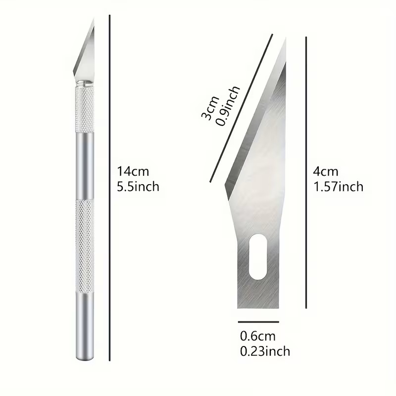Metal Engraving Knife Non-Slip Blades for Precision Cutting