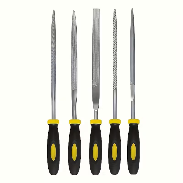 Assorted Mini File Set - Steel Metal Grinding Files