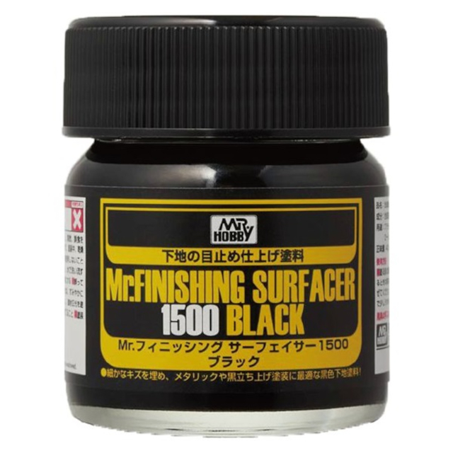 Mr. Finishing Surfacer 1500 Black