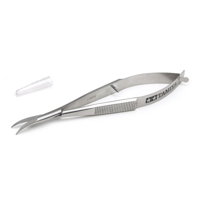 Mini 4WD Curved Scissors for Polycarbonate Bodies