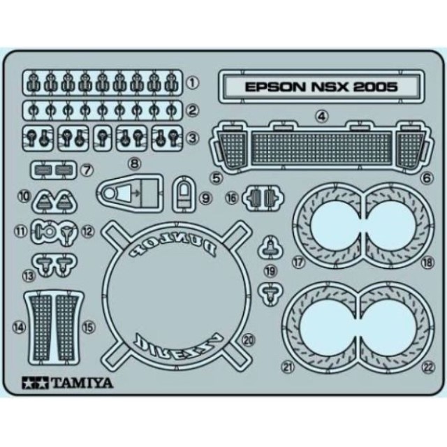 Epson NSX 2005 Photo Etched Parts