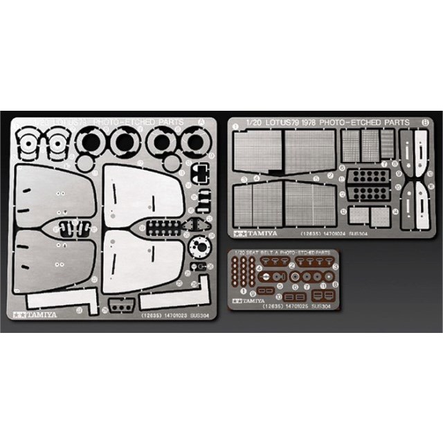 Lotus Type 79 1978 Photo Etched Parts Set