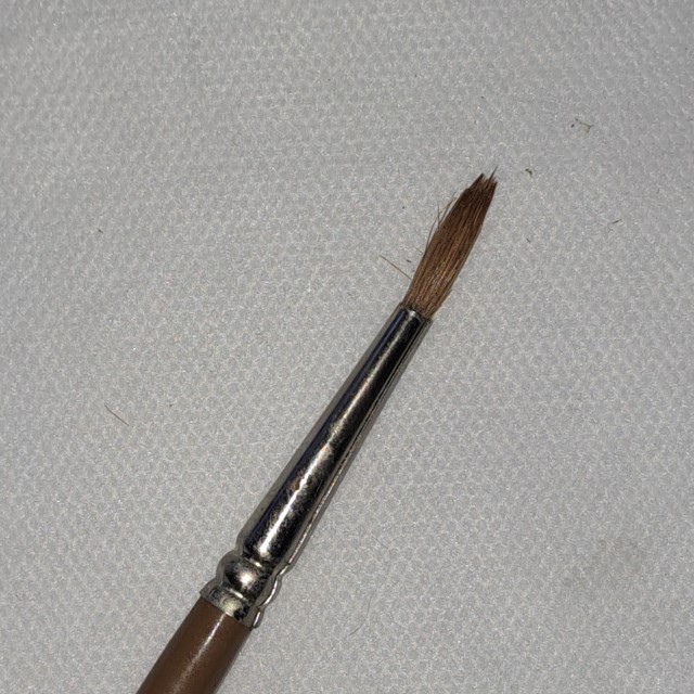 President Paint Brush Sable Hair - Size # 6
