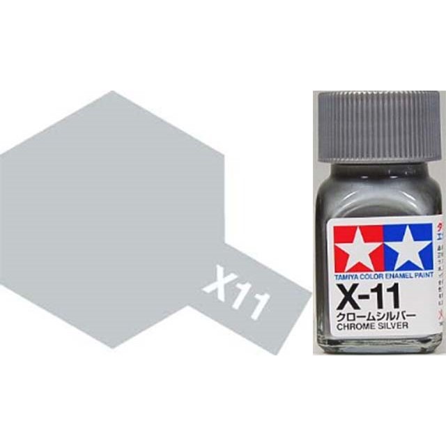 X-11 Chrome Silver - Gloss - Enamel Paint