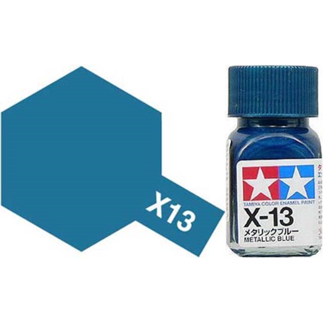 X-13 Metallic Blue - Gloss - Enamel Paint