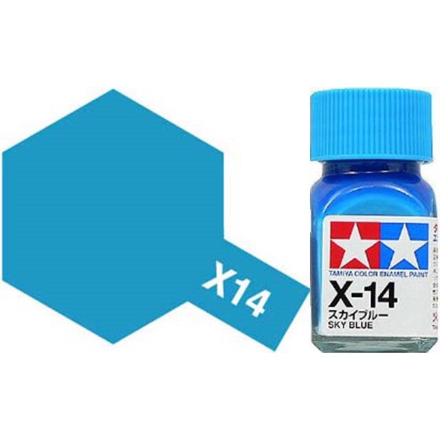 X-14 Sky Blue - Gloss - Enamel Paint