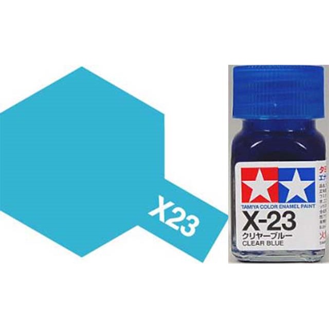 X-23 Clear Blue - Gloss - Enamel Paint