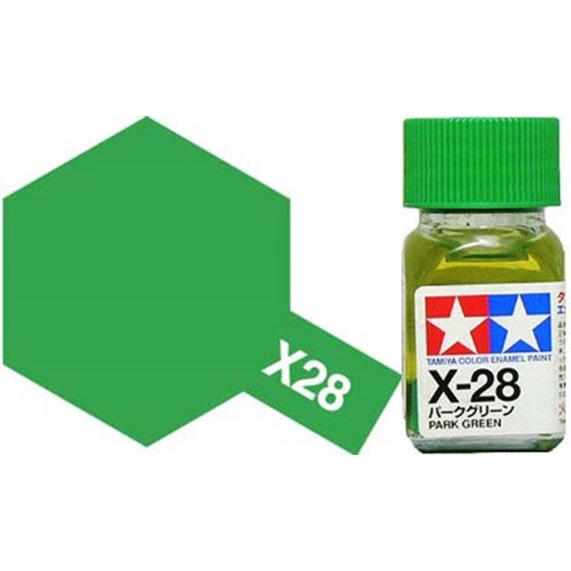 X-28 Park Green - Gloss - Enamel Paint